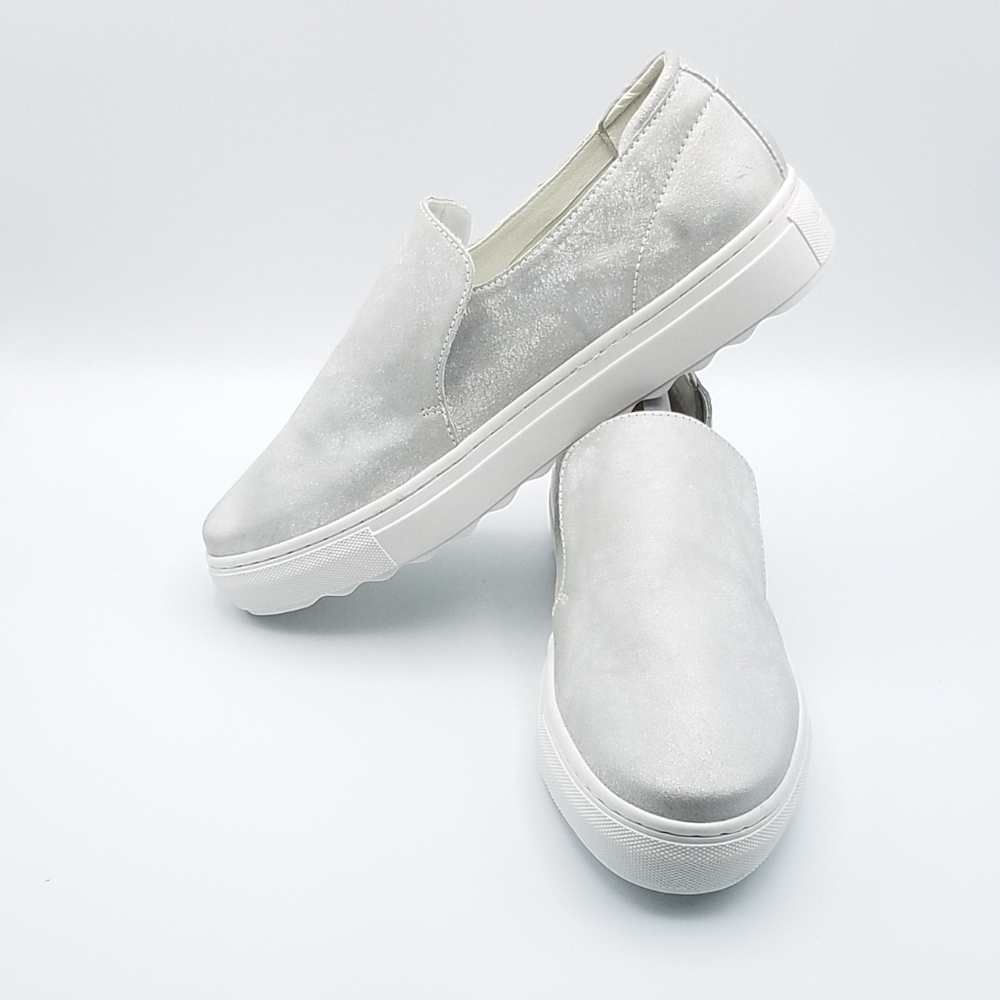 J/Slides Perrie Slip On Shoes  Silver Size 8.5 - Picture 14 of 14